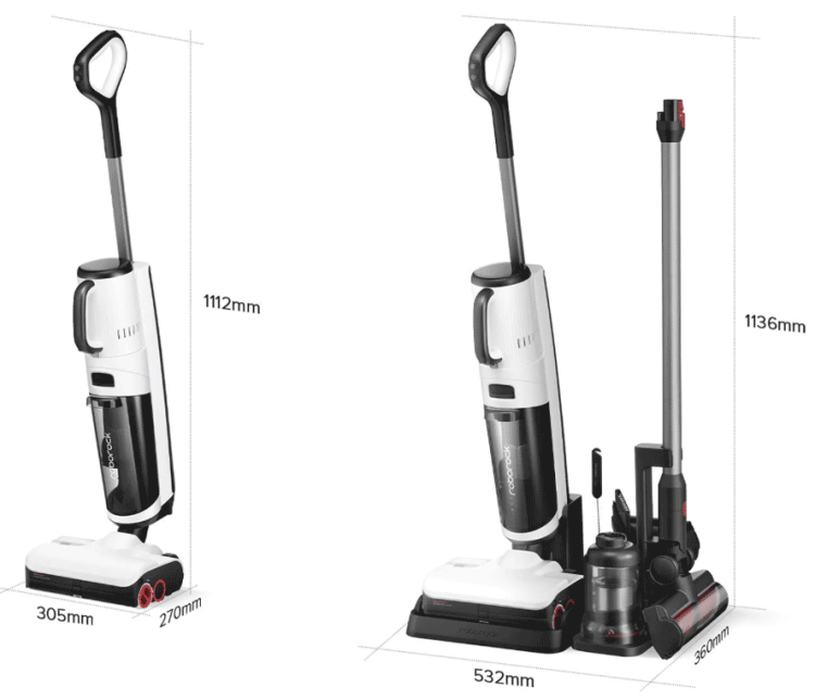 Вертикальный пылесос Roborock Dyad Pro Combo EU